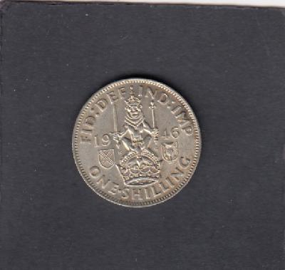 Beschrijving: 1 Shilling  GEORGIUS VI 